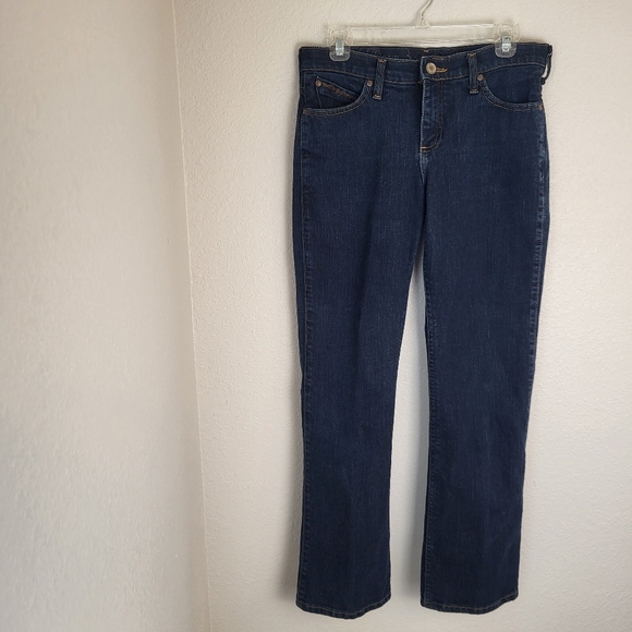 Q Baby Wrangler Riding Jeans Boot Cut Women's Size 7/8 X 32 - Picture 1 of 9